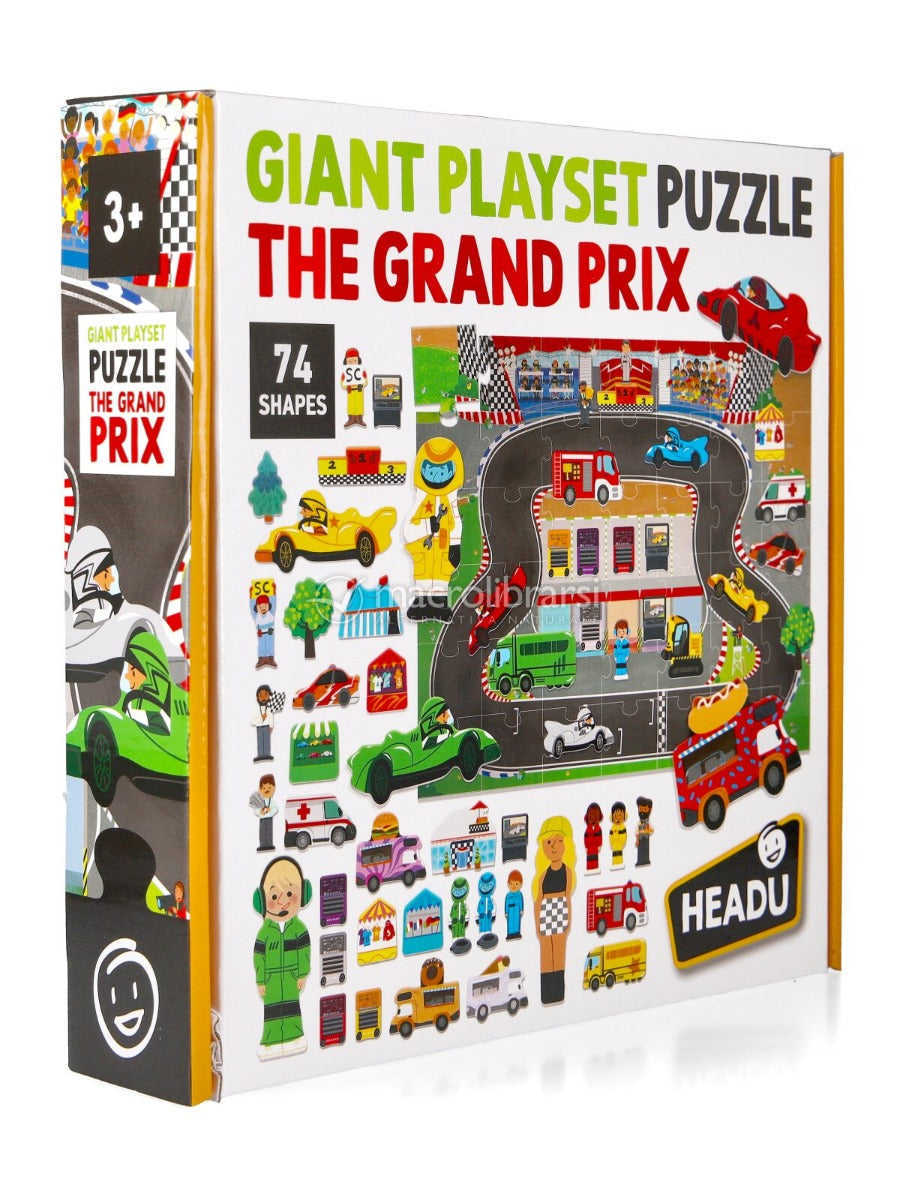 GIOCO GIANT PLAYSET PUZZLE THE GRAN PRIX PER BAMBINI 3+
