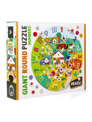GIOCO GIANT ROUND PUZZLE NUMBERS PER BAMBINI 3+