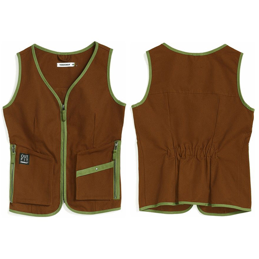 GILET DONNA MARRONE TG. LROVERELLA