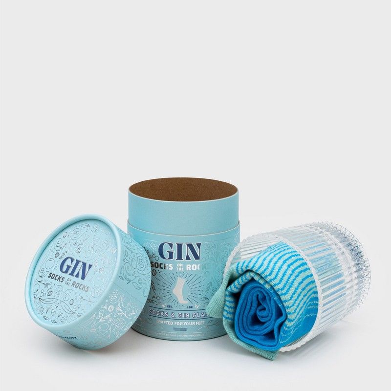 GIN SOCKS ON THE ROCKS