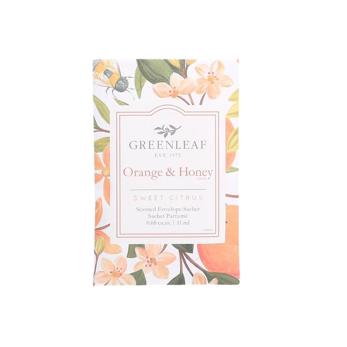 MINI BUSTA PROFUMATA PER CASSETTI FRAGRANZA ORANGE & HONEY