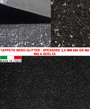 PASSATOIA NERA GLITTER MQ A SCELTA
