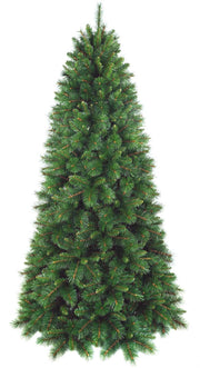 ALBERO DI NATALE GREEN PINE VERDE SLIM ALTEZZA A SCELTA