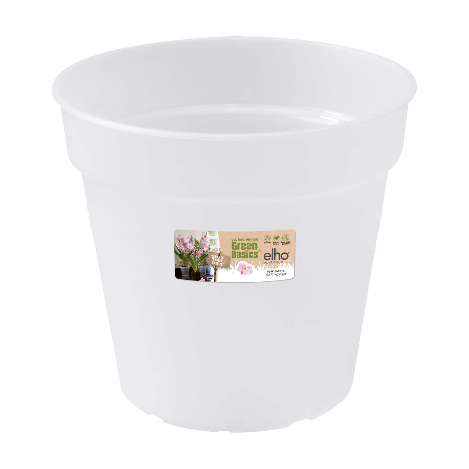 VASO ORCHIDEE GREEN BASICS ORCHID 17CM TRASPARENTE