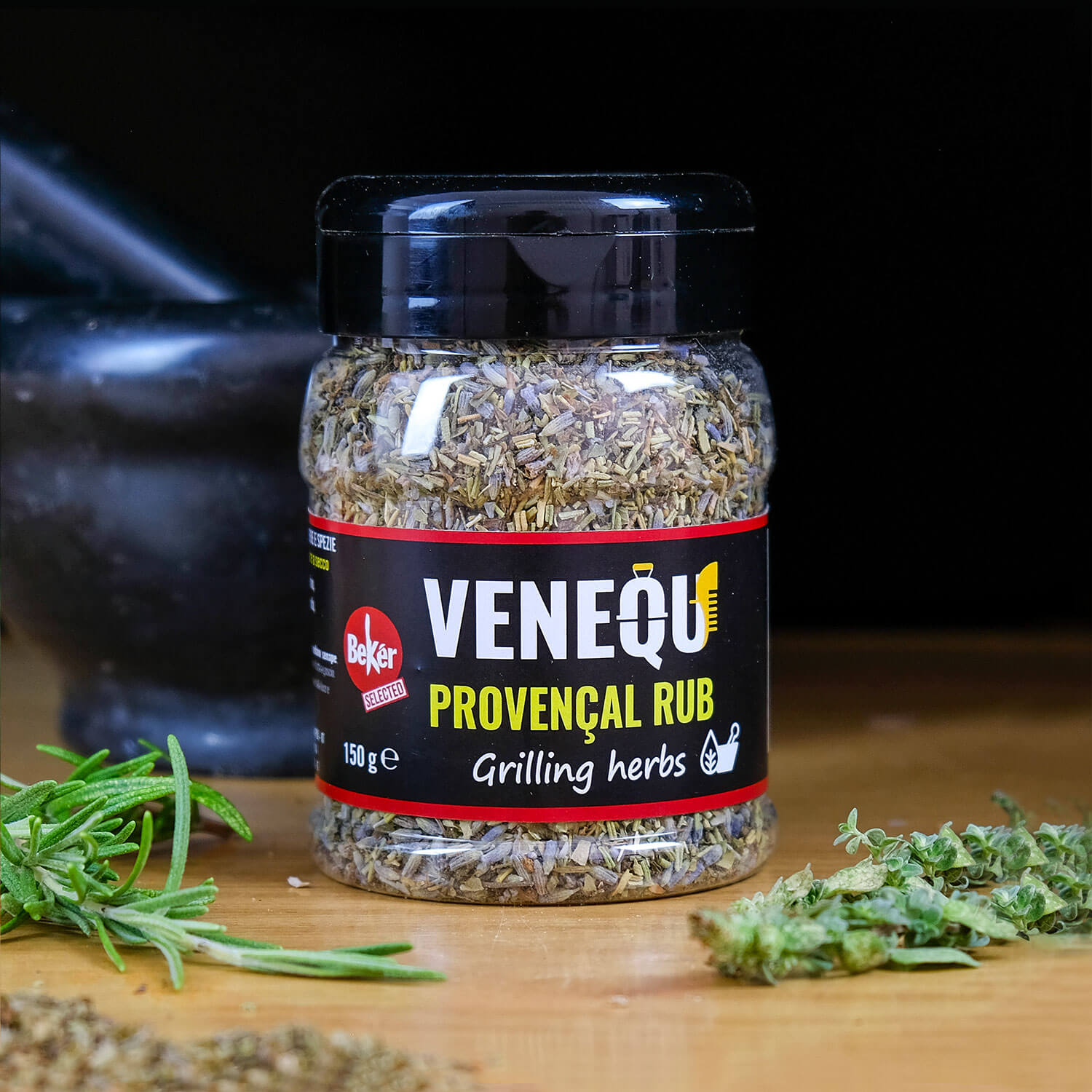 VENEQU PROVENCAL BBQ RUB – Mix di Erbe per il Barbecue