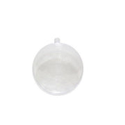 PALLINA DI NATALE TRASPARENTE, Ø10CM