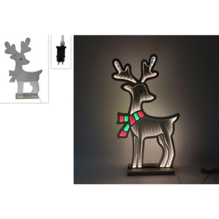 CERBIATTO LUMINOSO IN 3D, 31X7X60CM