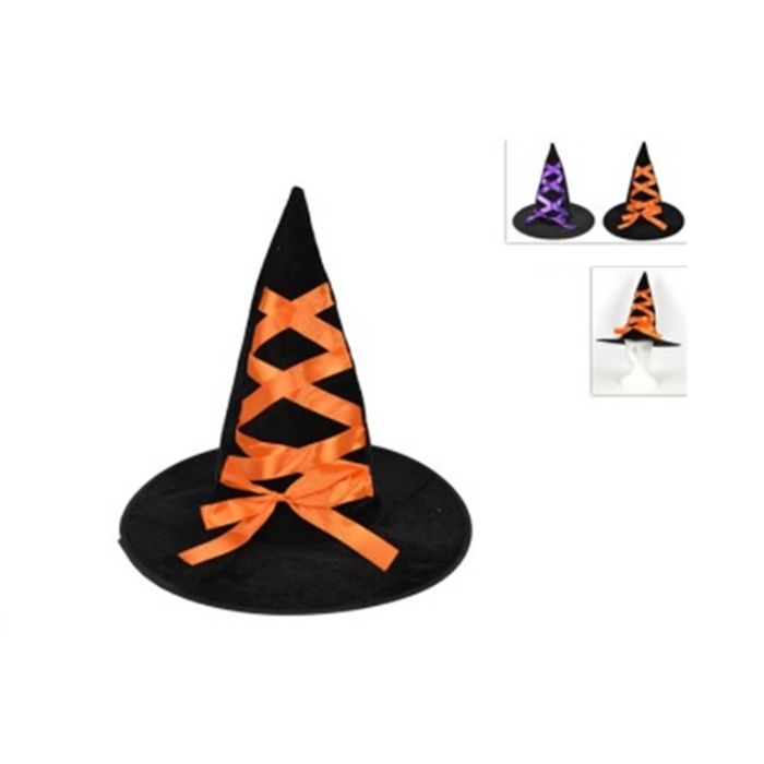 CAPPELLO DA STREGA CON NASTRO, COLORE ASSORTITO