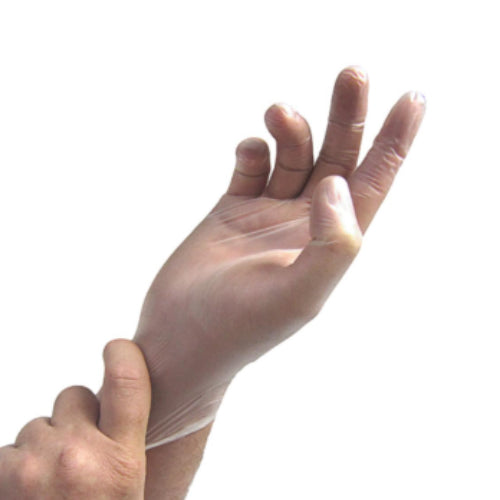 GUANTI VINILE TAGLIA M TRASPARENTI 100PZ