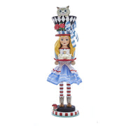 SCHIACCIANOCI HOLLYWOOD ALICE NEL PAESE DELLE MERAVIGLIE 50 CM IN LEGNO