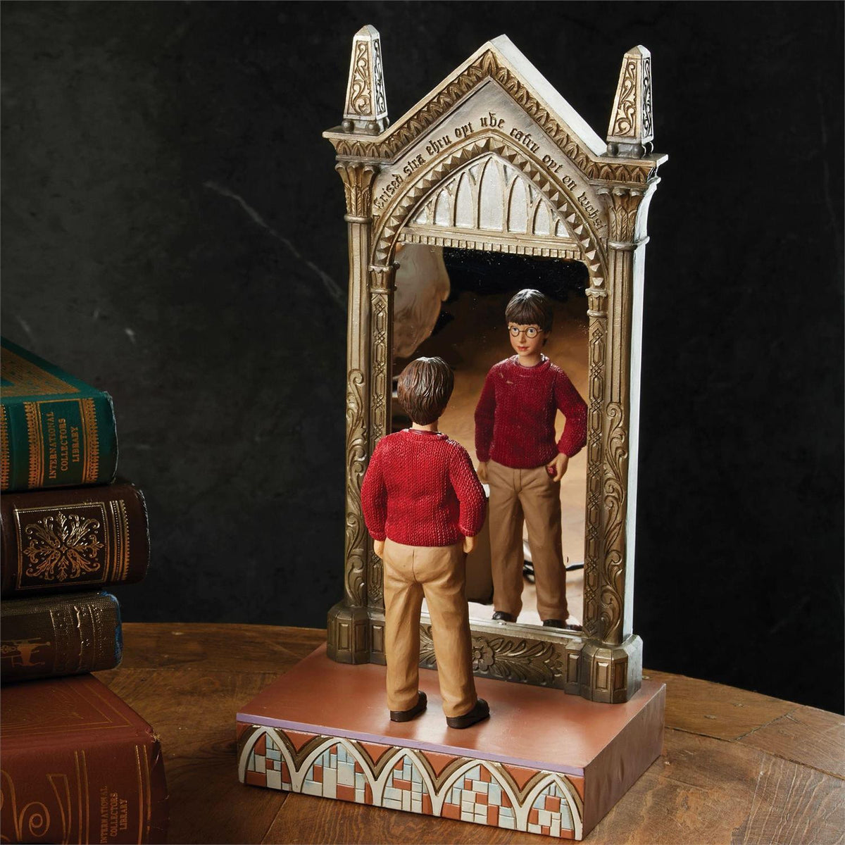 Statua Harry Potter e lo Specchio delle Brame 25,5 cm PERAGA CHRISTMAS