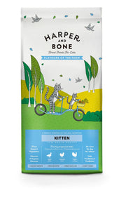 CROCCHETTE PER GATTI HARPER AND BONE CAT KITTEN FLAVOURS OF THE FARM 5KG - ANATRA, POLLO E TACCHINO