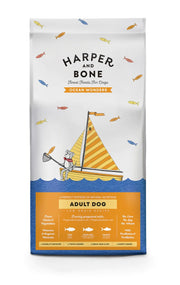 CROCCHETTE PER CANI HARPER AND BONE ADULT DOG OCEAN WONDERS 2KG - TONNO, PESCE E SALMONE