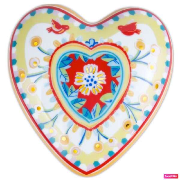 CUORE GRANDE, IN PORCELLANA, COLLEZIONE MAMMA MIA