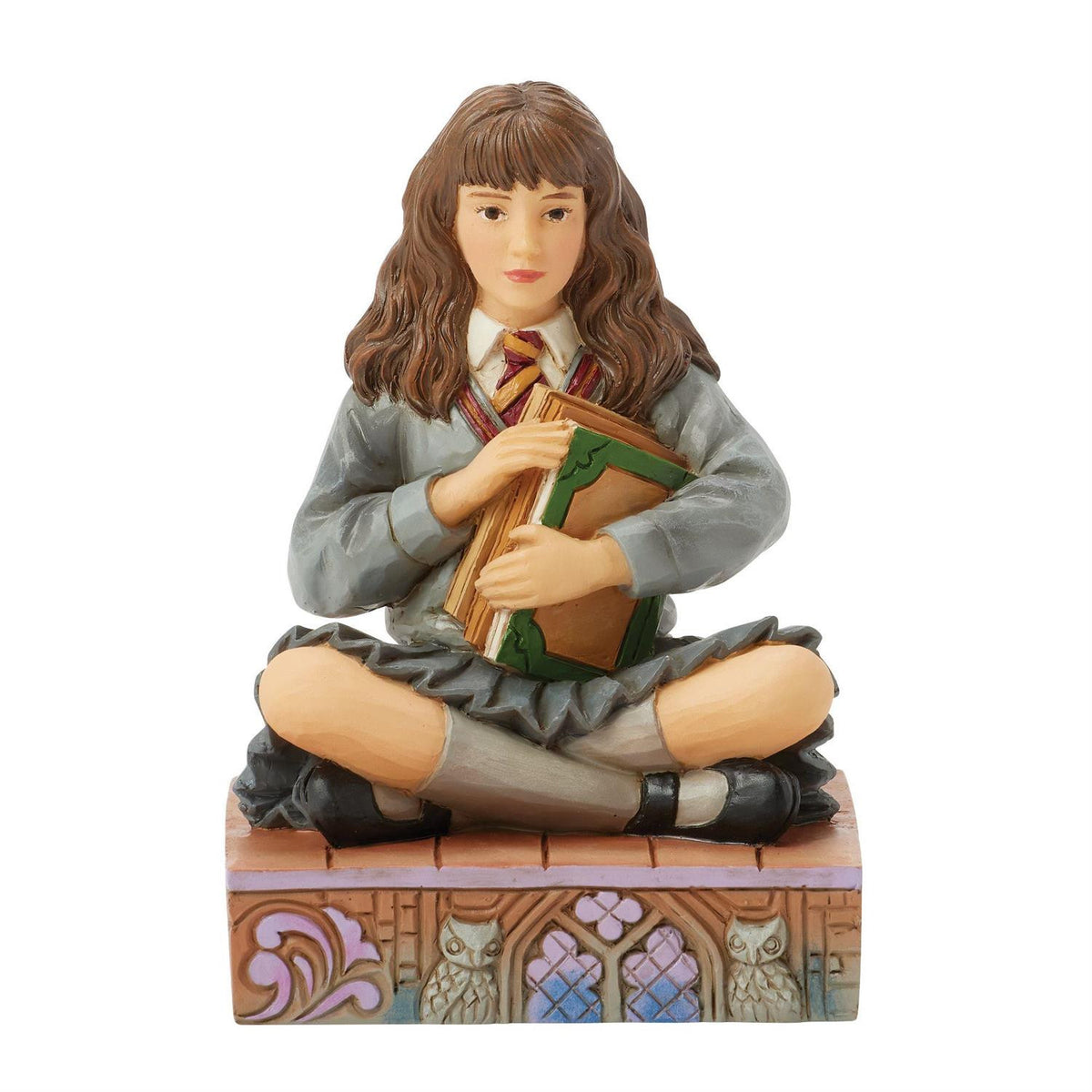 Statuetta Hermione con i libri H10,3cm Harry Potter Jim Shore