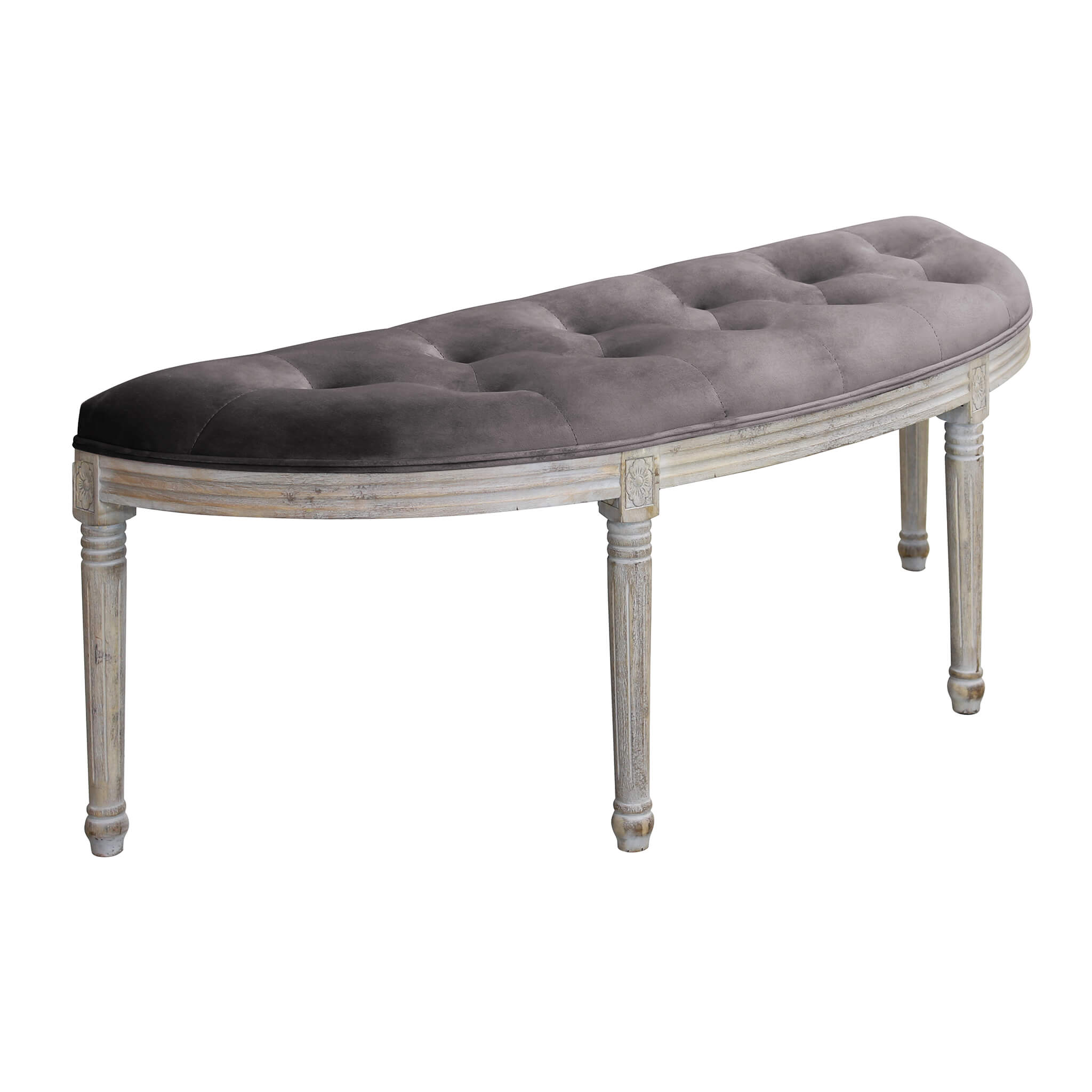 PANCA MARGI IN VELLUTO TAUPE