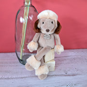 PELUCHE CANE BARBONCINO 30 CM - LES EBOURRIFES
