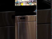 BIDONE SENSORE NO-TOUCH 80L CON DOPPIO CONTENITORE E PIEDINI ARGENTO