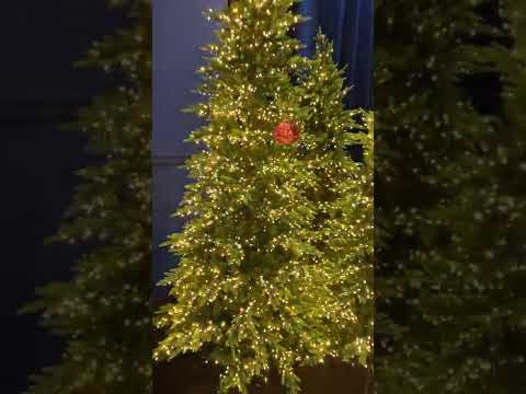 ALBERO DI NATALE LUXURY 210CM PREILLUMINATO CON 3000 MINILED