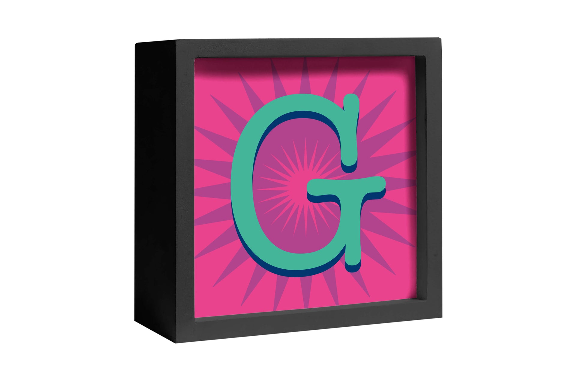 DECORAZIONE G ALFABETO LUMINOSO CON LED A BATTERIA