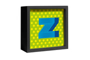 DECORAZIONE Z ALFABETO LUMINOSO CON LED A BATTERIA