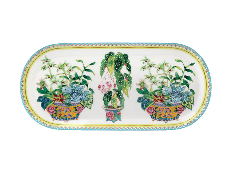 VASSOIO 25X11.5CM GABBY MALPAS JARDIN ORCHIDEA