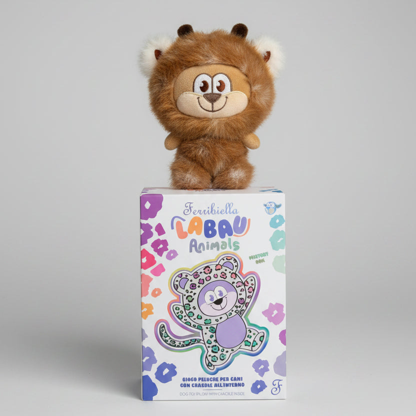 Peluche Labau Animals 15x10x7cm modello a scelta