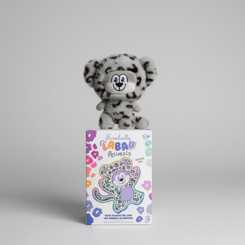 Peluche Labau Animals 15x10x7cm modello a scelta