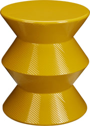 Tavolino d'appoggio 30x36cm Giallo Lucido PERAGA HOME