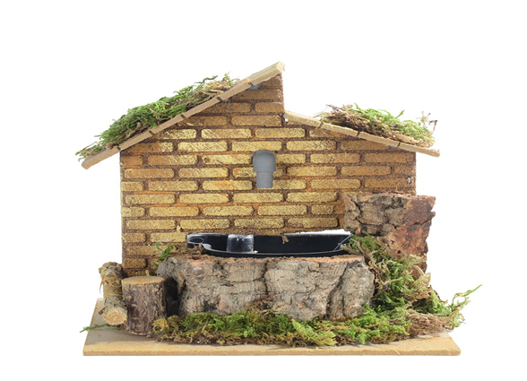 Fontana per Presepe 15x15x15H cm Peraga Christmas