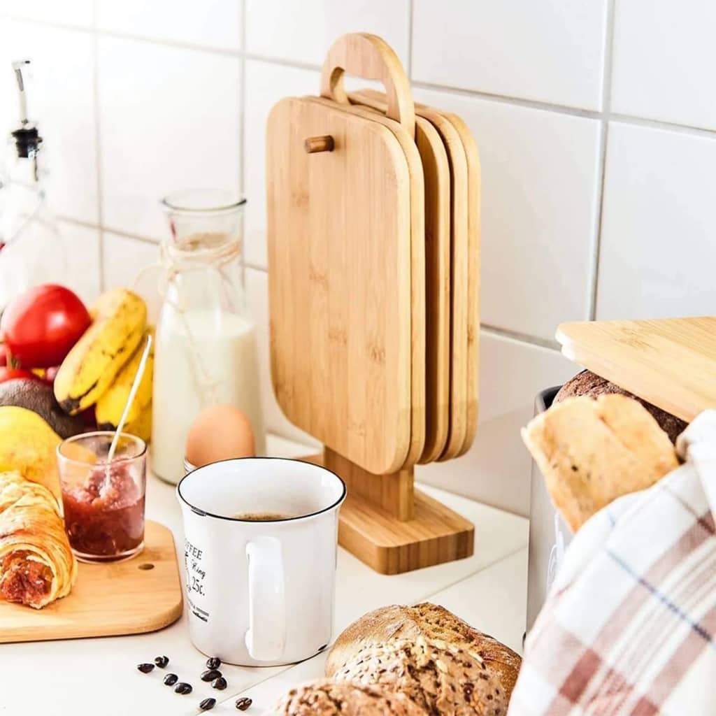 Set 6 taglieri in Bamboo Excellent Houseware