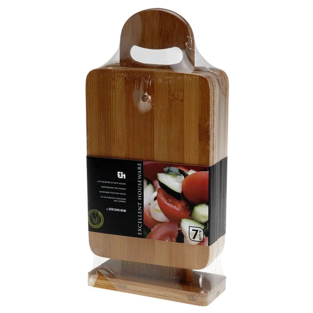 Set 6 taglieri in Bamboo Excellent Houseware