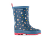 BLACKFOX Stivali da pioggia bambino Kansas TG. 22 blu