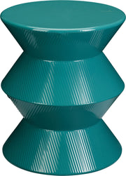Tavolino d'appoggio 30x36cm Verde Lucido PERAGA HOME