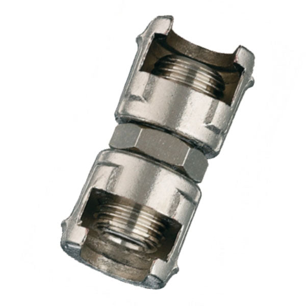 RACCORDO 2 DADI FRESATI 12/A 1/4 Pz.1 BL ANI