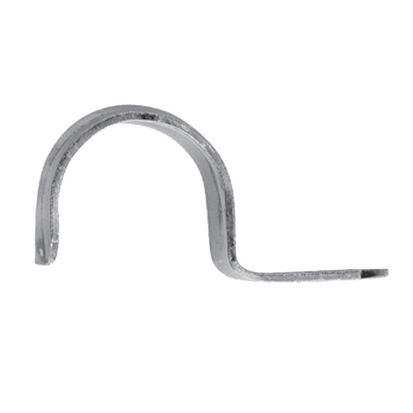 GRAFFA METALLO FERMATUBI K mm 25  Pz. 8 BL FISCHER