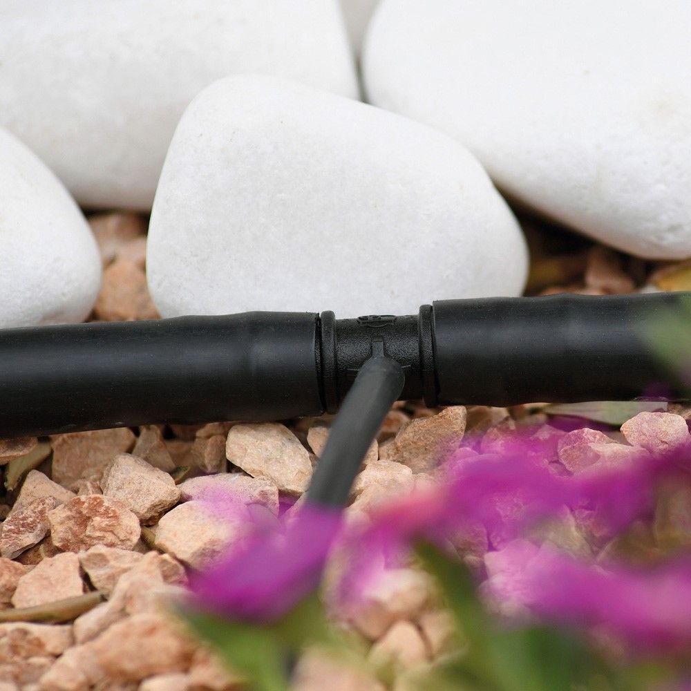 12 RIDUTTORE T 3 VIE CONNETTORE DI GIUNZIONE 13 MM 4 MM MICRO IRRIGAZIONE