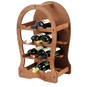 CANTINETTA LEGNO 13 POSTI NOCE  cm 37x26,5 h 62