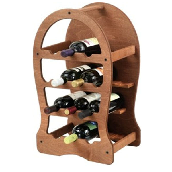 CANTINETTA LEGNO 13 POSTI NOCE  cm 37x26,5 h 62