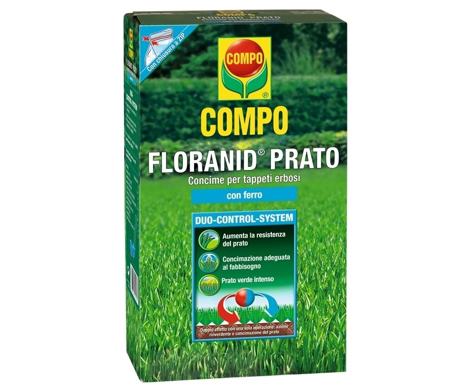 CONCIME SOLIDO FLORANID PER PRATO CON FERRO 3KG