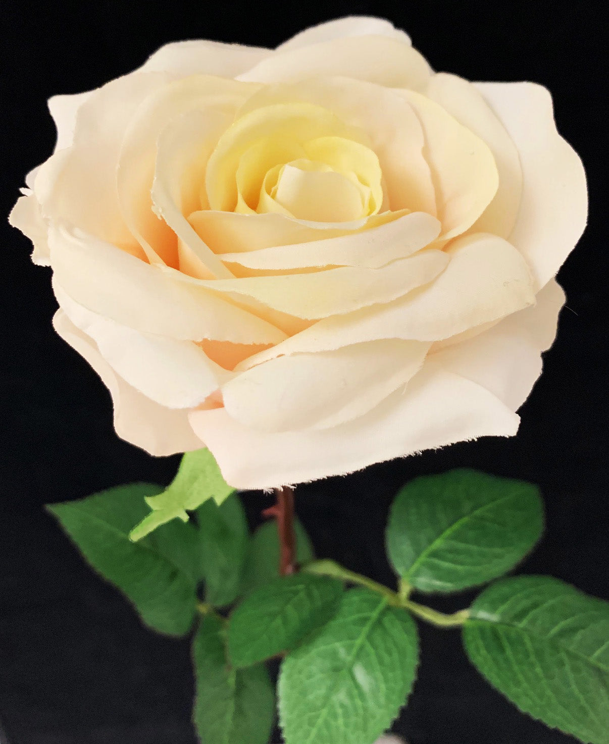 ROSA ARTIFICIALE PER COMPOSIZIONI COLORE A SCELTA 60CM