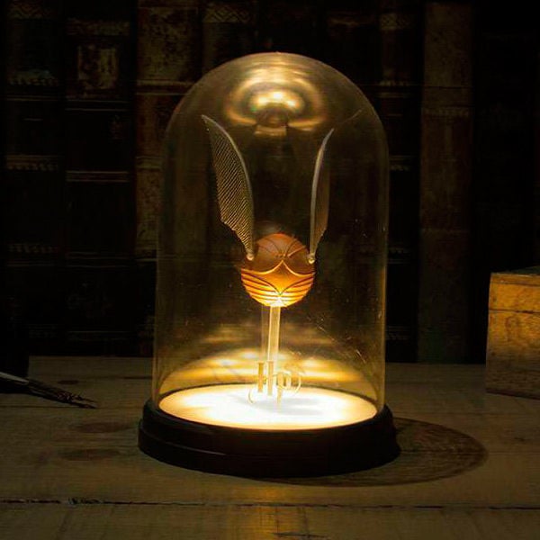 Lampada Harry Potter Boccino d'Oro 20cm Oro Peraga Christmas