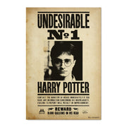 Poster Harry Potter Undesirable No. 1 61x91.5 cm Beige e Nero Peraga Christmas