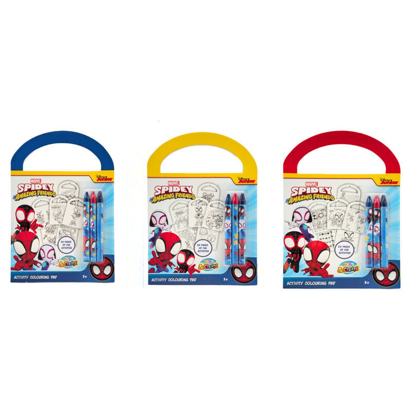 Set Attività e Colorazione Assortito Marvel Spider-Man 250g Multicolore Peraga Christmas