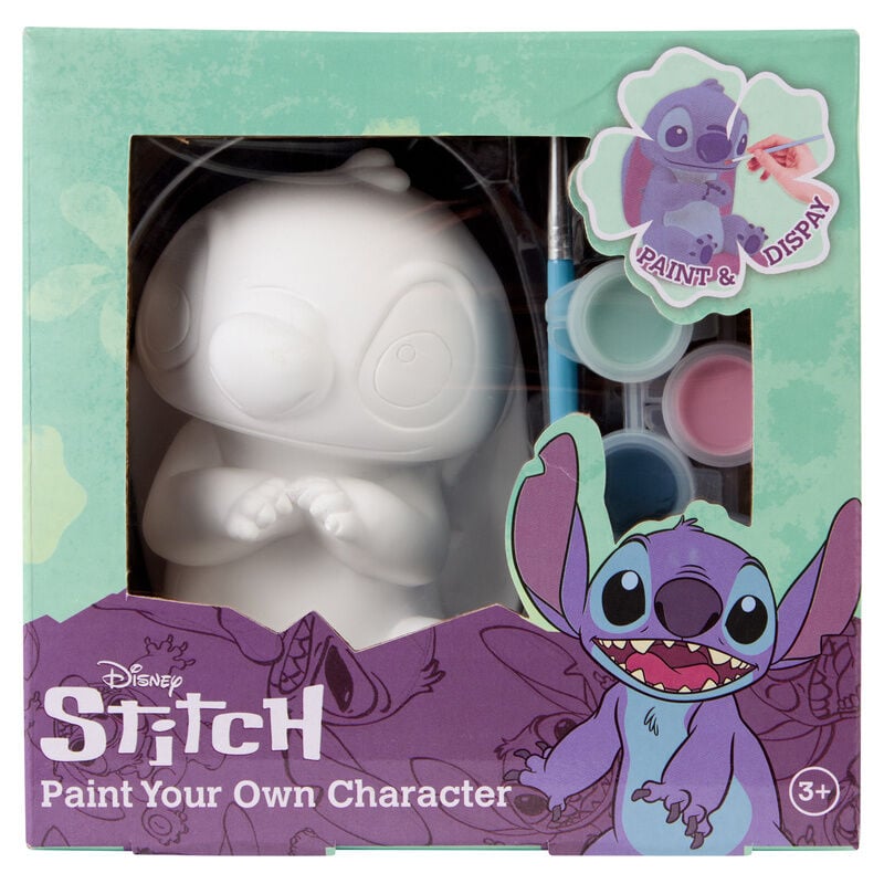 Gipsfigur zum Bemalen Disney Stitch 450g Mehrfarbig Peraga Christmas