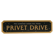 Targa Decorativa Harry Potter 4 Privet Drive 21x15cm Bianco e Nero Peraga Christmas