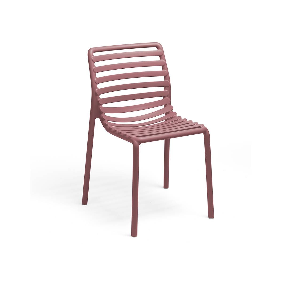 OFFERTA TAVOLO CUBE 120X70 TORTORA +4 SEDIE DOGA MARSALA