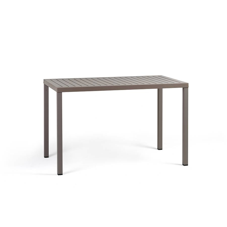 OFFERTA TAVOLO CUBE 120X70 ANTRACITE +4 SEDIE DOGA ANTRACITE