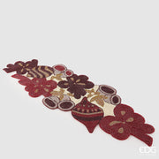 Runner Decomix Natalizio 90Cm L30 Bianco Rosso EDG