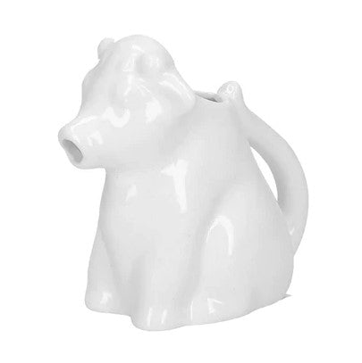 MUCCHINE CREMIERA MUCCA 7,5 CM LA PORCELLANA BIANCA